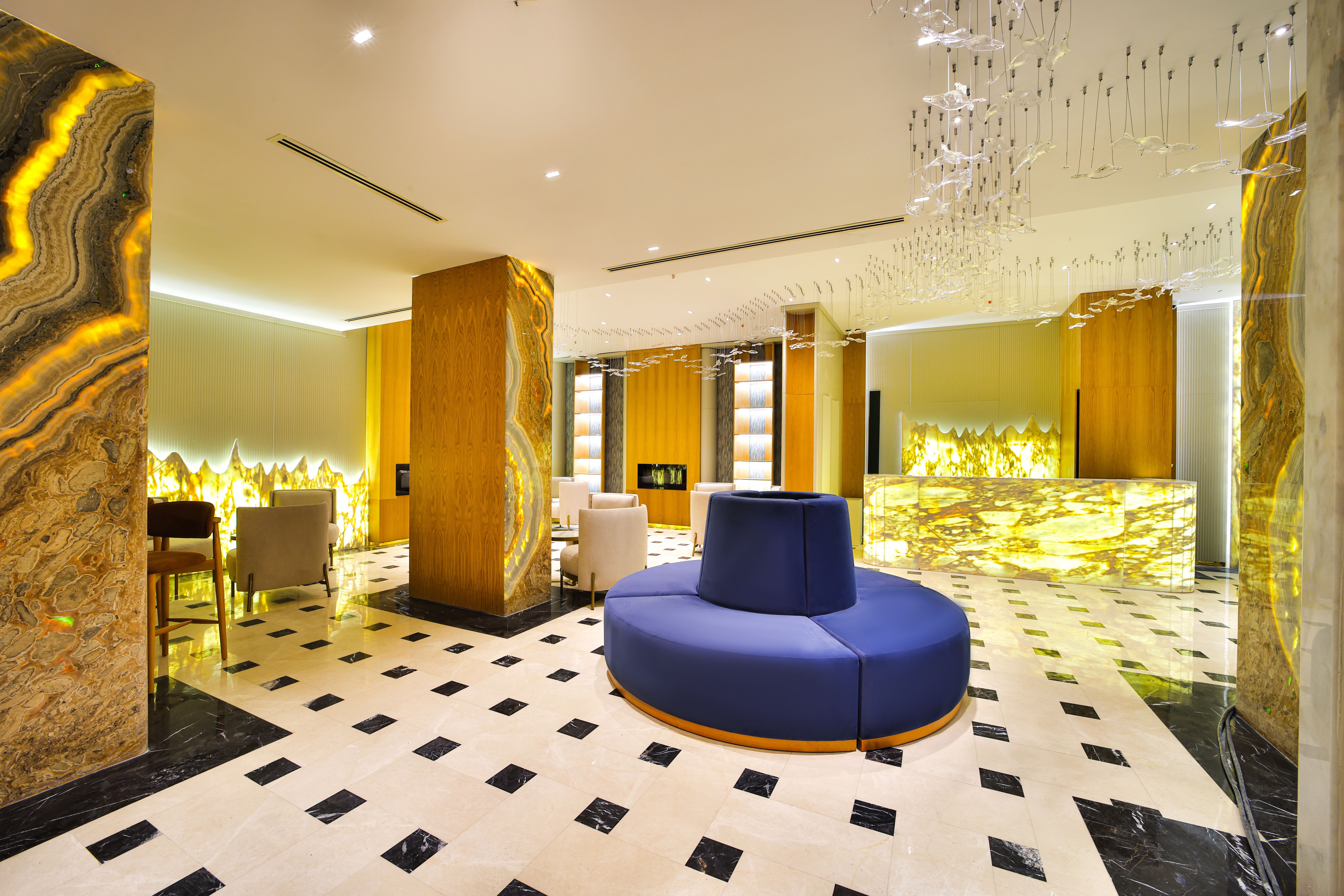 Shirisha Hotel lobby